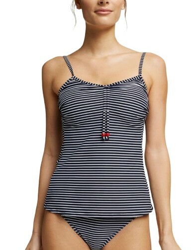 GÓRA OD BIKINI TANKINI WZÓR PASKI