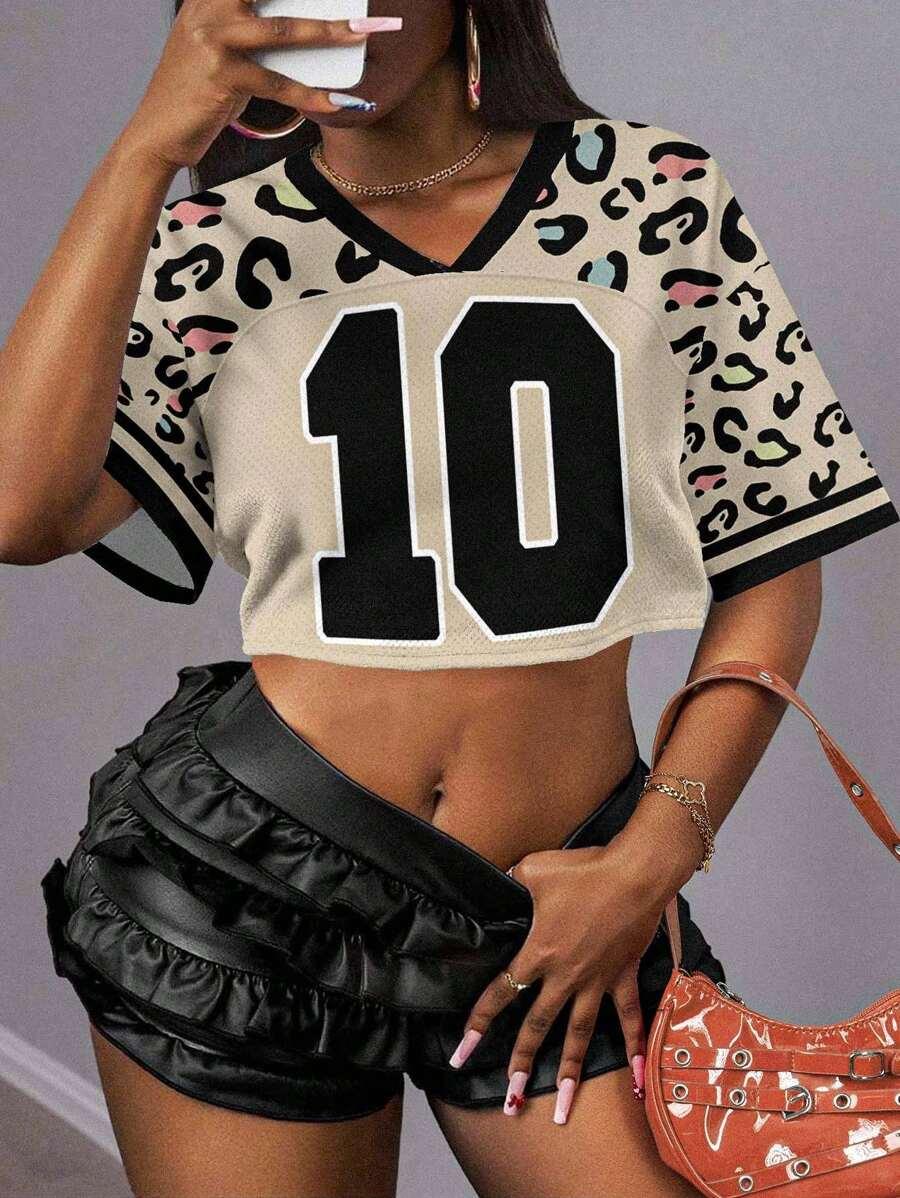 TOP ANIMAL PRINT