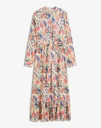 KLASYCZNA PLUS SIZE MIDI SUKIENKA Z DEKOLTEM V I DŁUGIM RĘKAWEM 