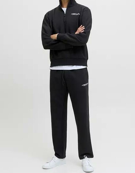 MĘSKA BLUZA REGULAR BEZ KAPTURA