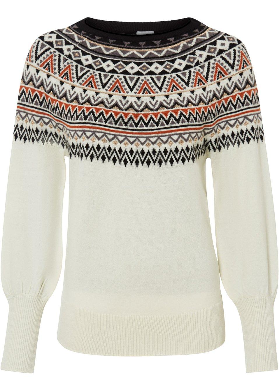 SWETER DAMSKI WZÓR