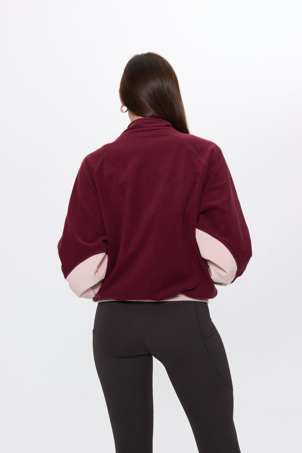 BORDOWA POLAROWA BLUZA 1350002-43019
