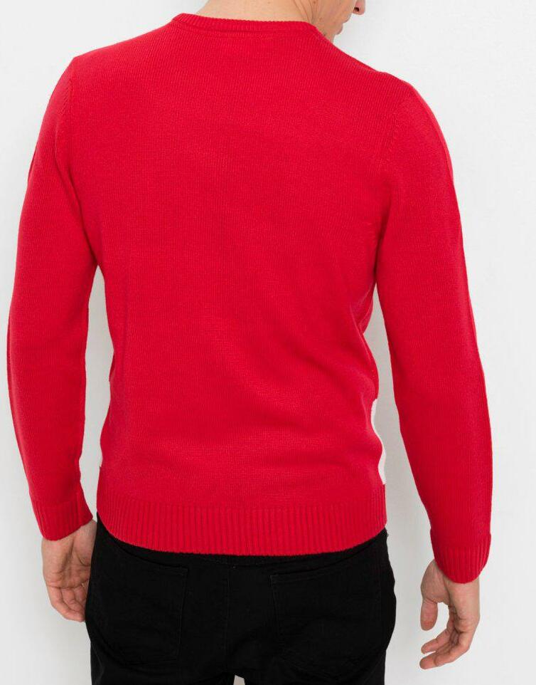 SWETER ZE ŚWIĄTECZNYM NADRUKIEM