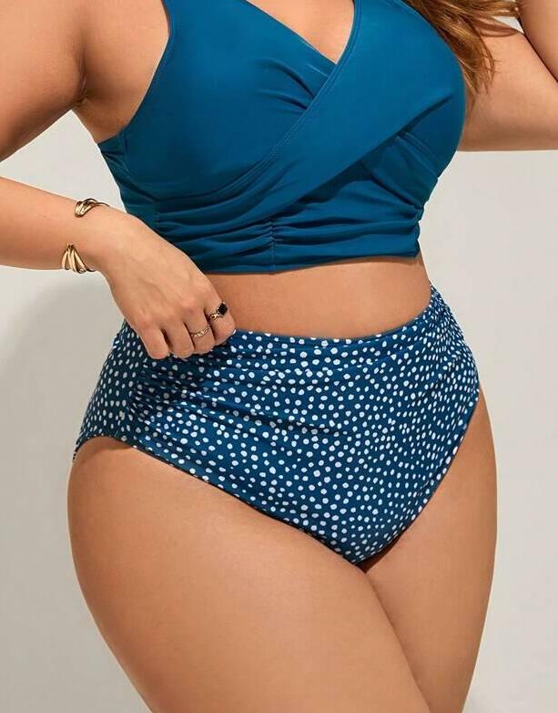 dół od bikini groszki