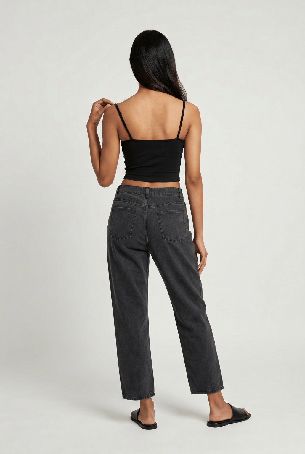 spodnie mom jeans dziury