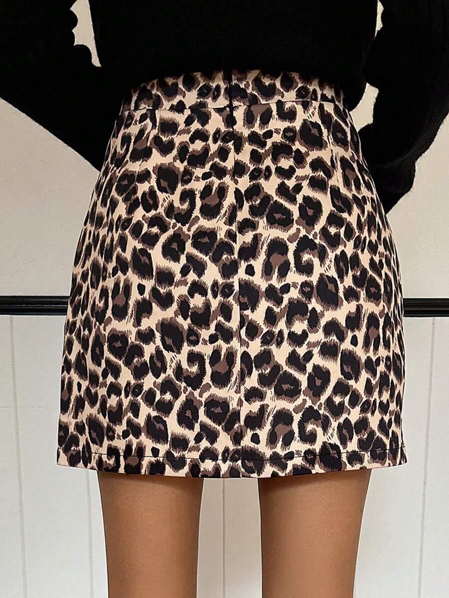 SPÓDNICA ANIMAL PRINT