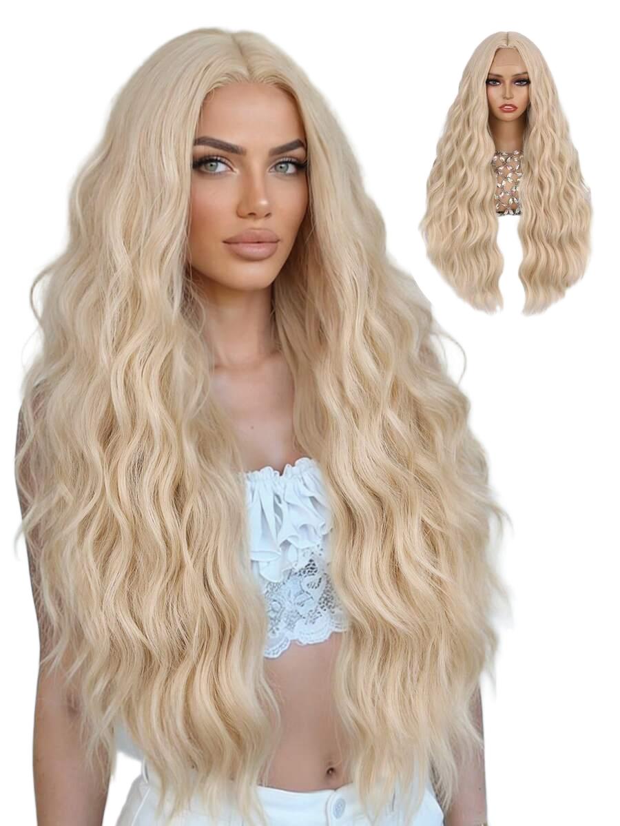 blond włosy peruka