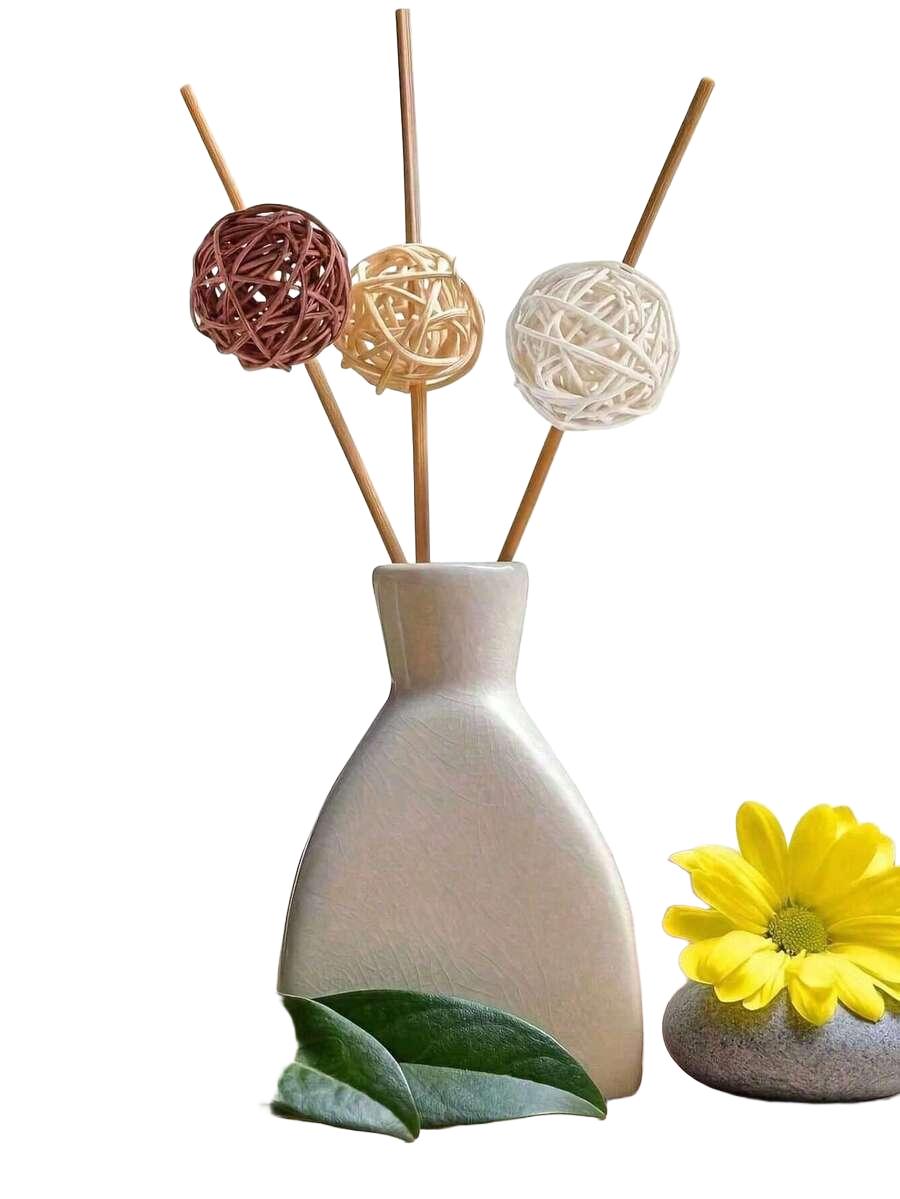 Dekoracyjne Kule Rattanowe 3-pack