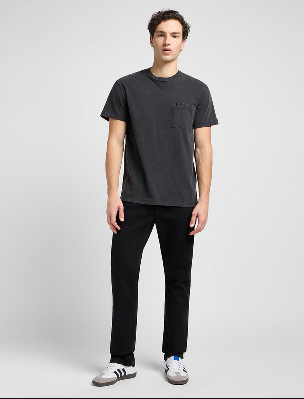 czarne spodnie jeans