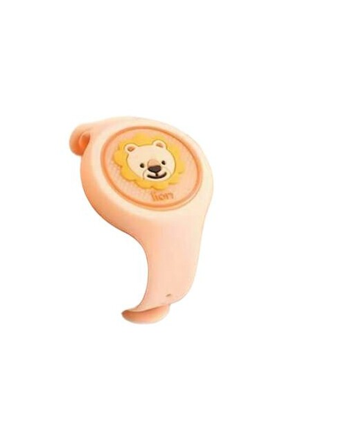 różowy zegarek świecący