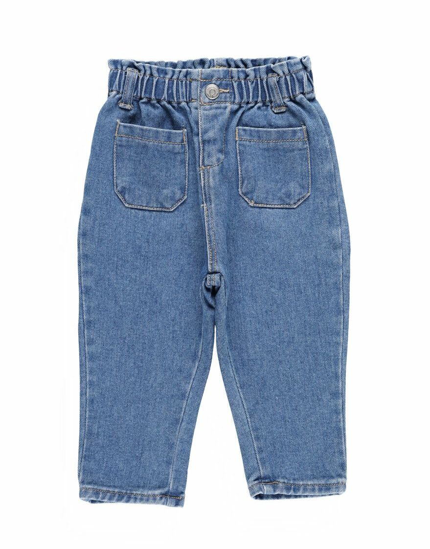 NIEBIESKIE SPODNIE JEANS