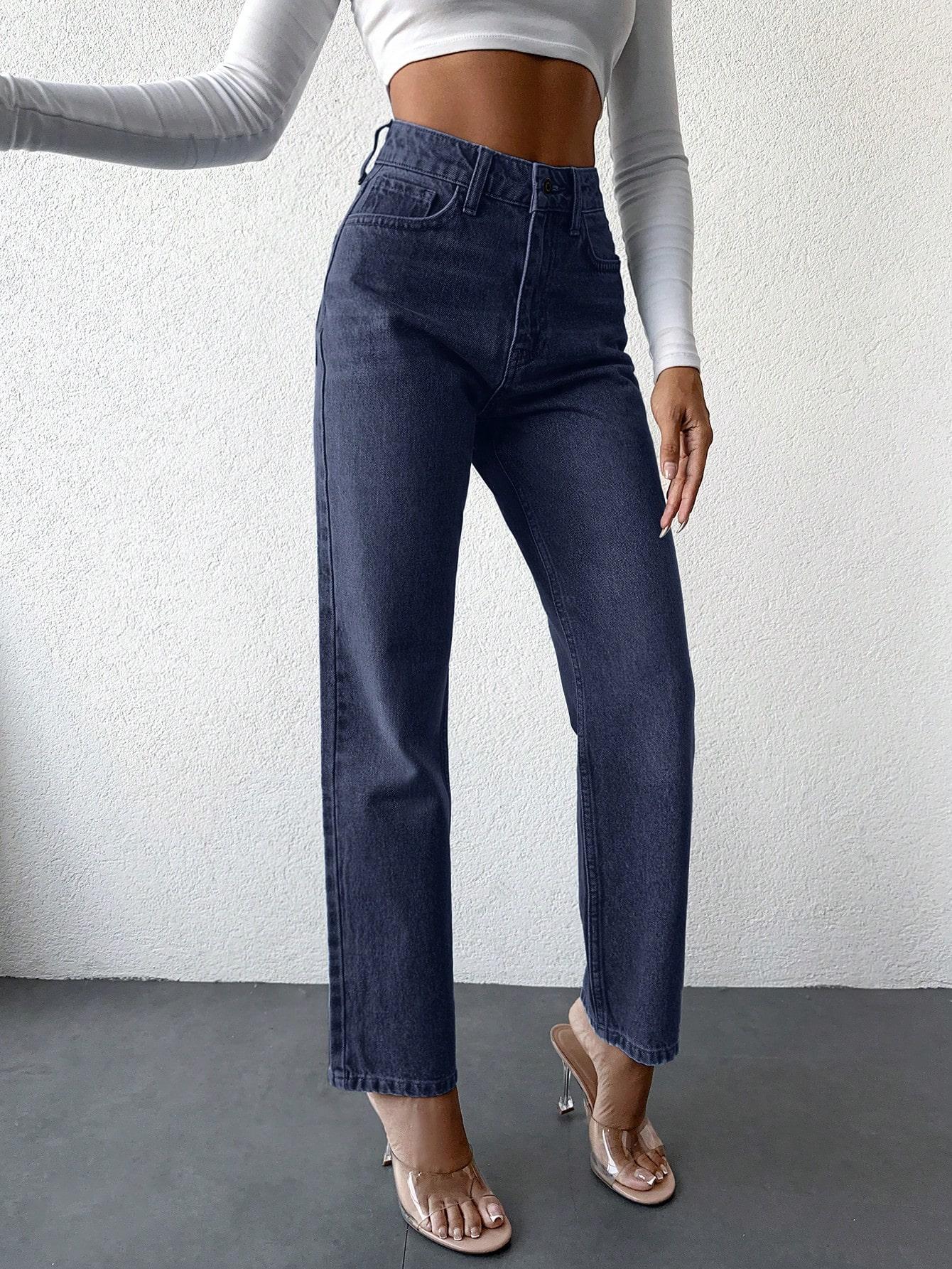 NIEBIESKIE SPODNIE JEANS