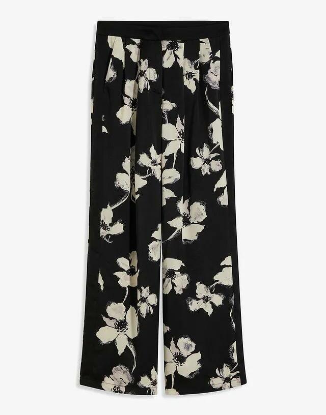 SPODNIE DAMSKIE CASUAL PALAZZO WZÓR