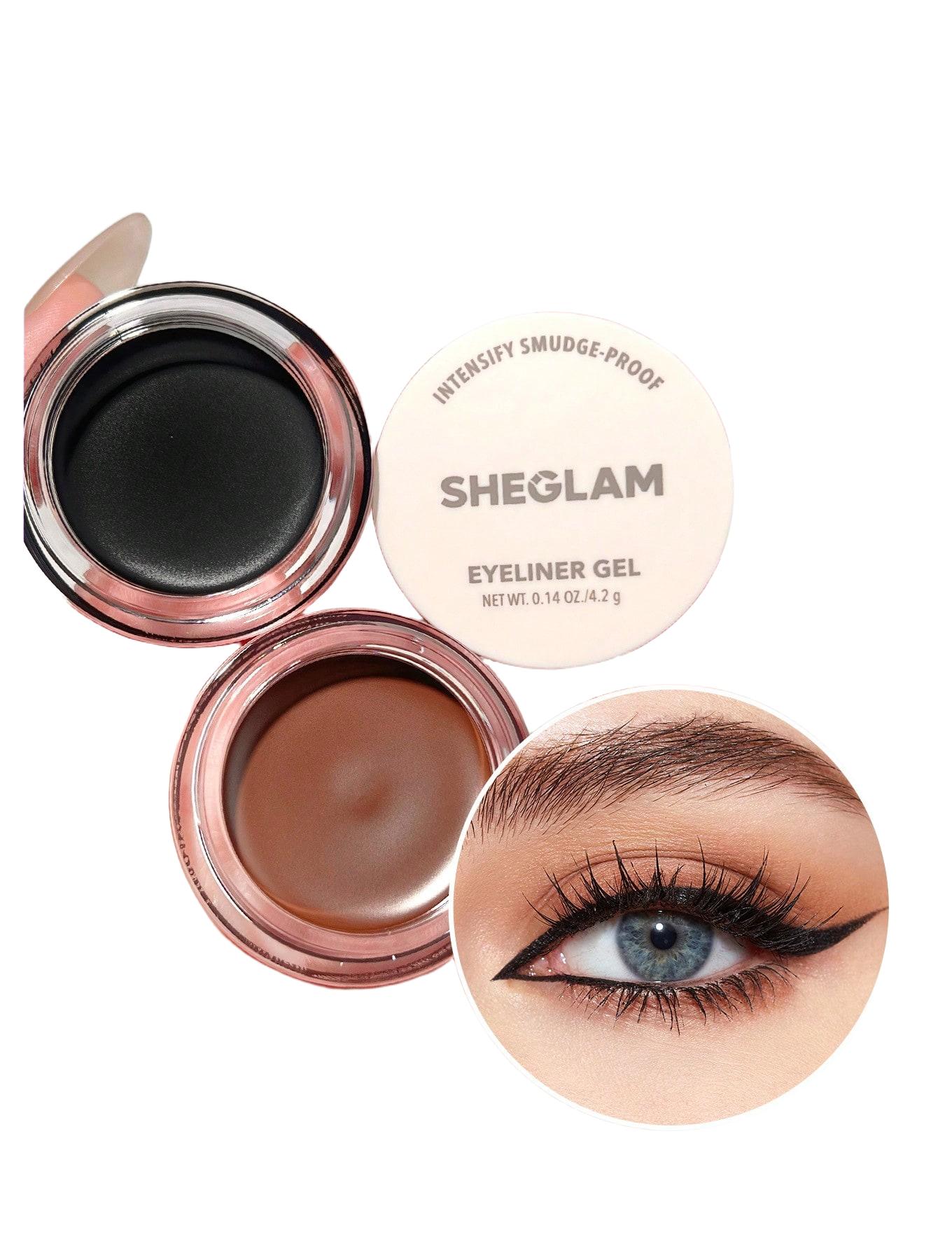 czarny eyeliner w żelu