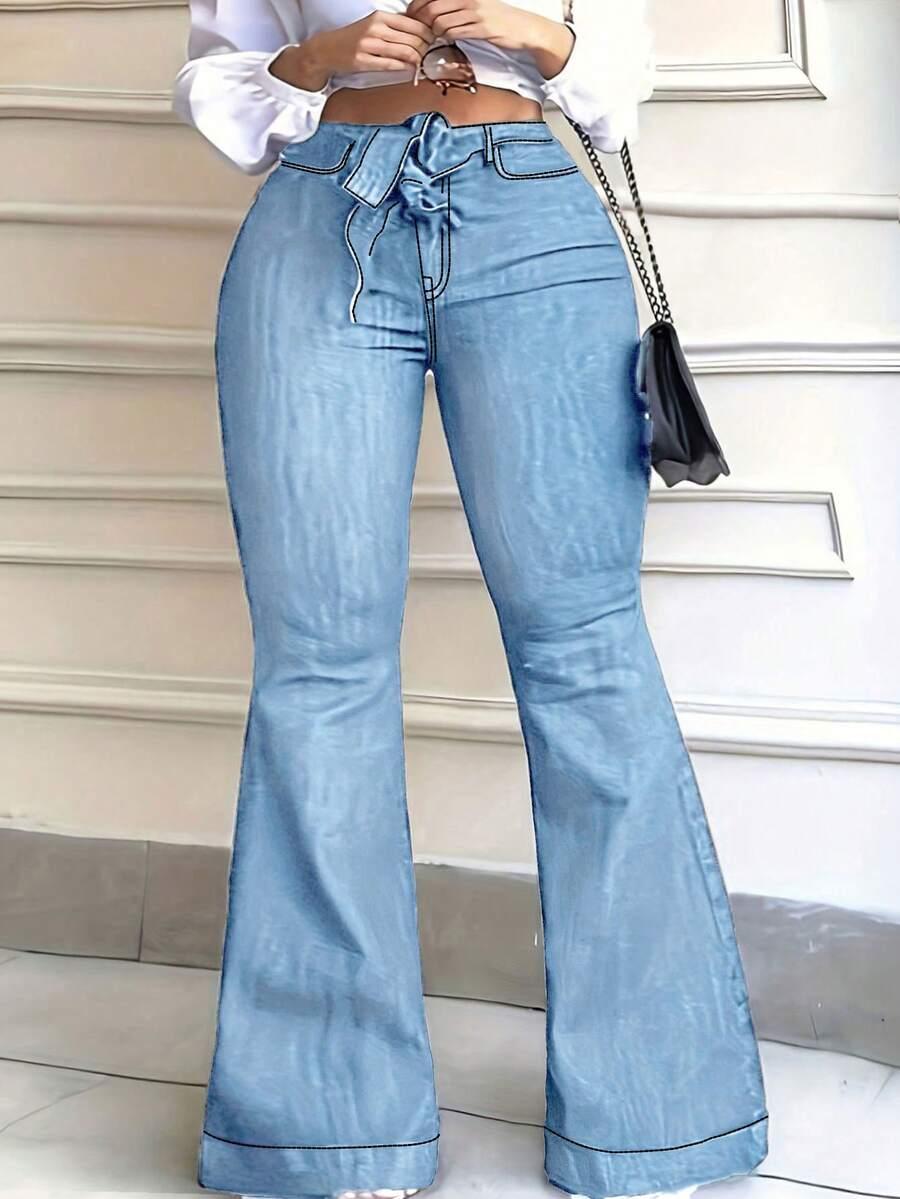  jeansowe spodnie casual