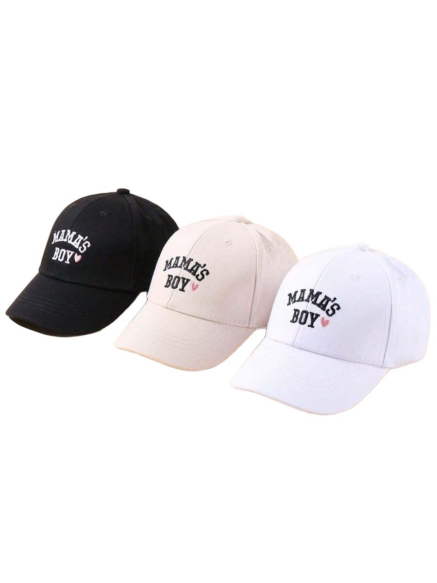 CZAPKA Z DASZKIEM HAFT 3-pack
