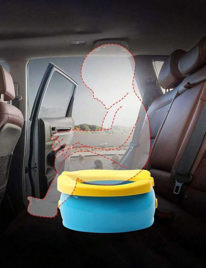 plastikowy samochodowy nocnik