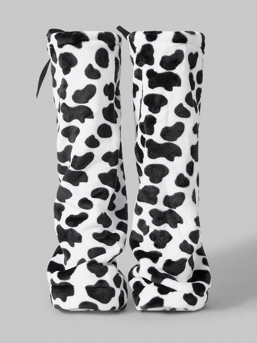 ocieplacze na nogi animal print
