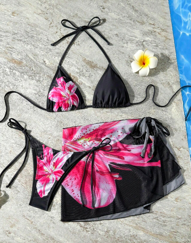 3-CZĘŚCIOWY ZESTAW BIKINI