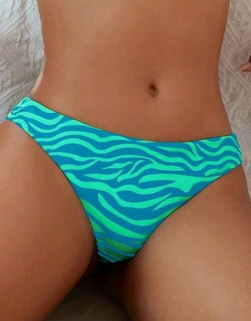 góra OD BIKINI WZÓR ZEBRA