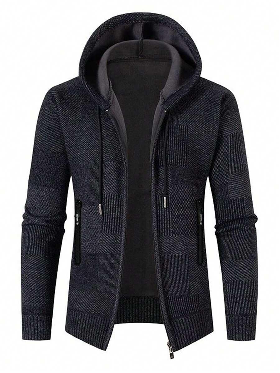 CZARNA BLUZA Z KAPTUREM