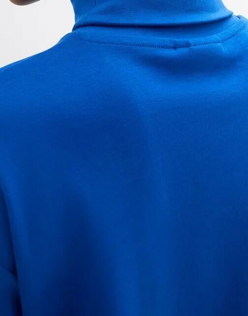BLUZKA DAMSKA PLUS SIZE Z GOLFEM I DŁUGIM RĘKAWEM