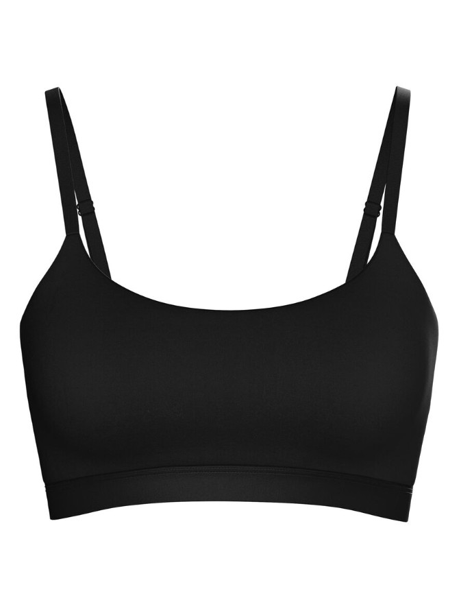 CZARNY MIĘKKI BIUSTONOSZ BRALETTE