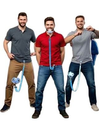 smoczek zabawa na baby shower 3-pack