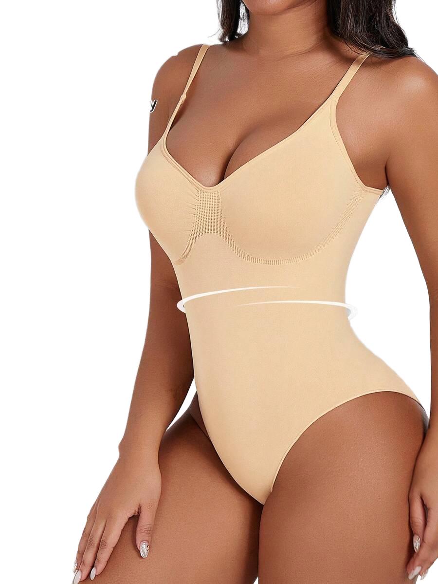 beżowe body modelujące