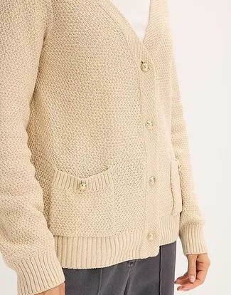 SWETER Z DZIANINY 