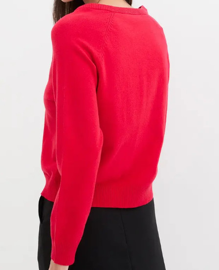 SWETER DZIANINOWY DAMSKI