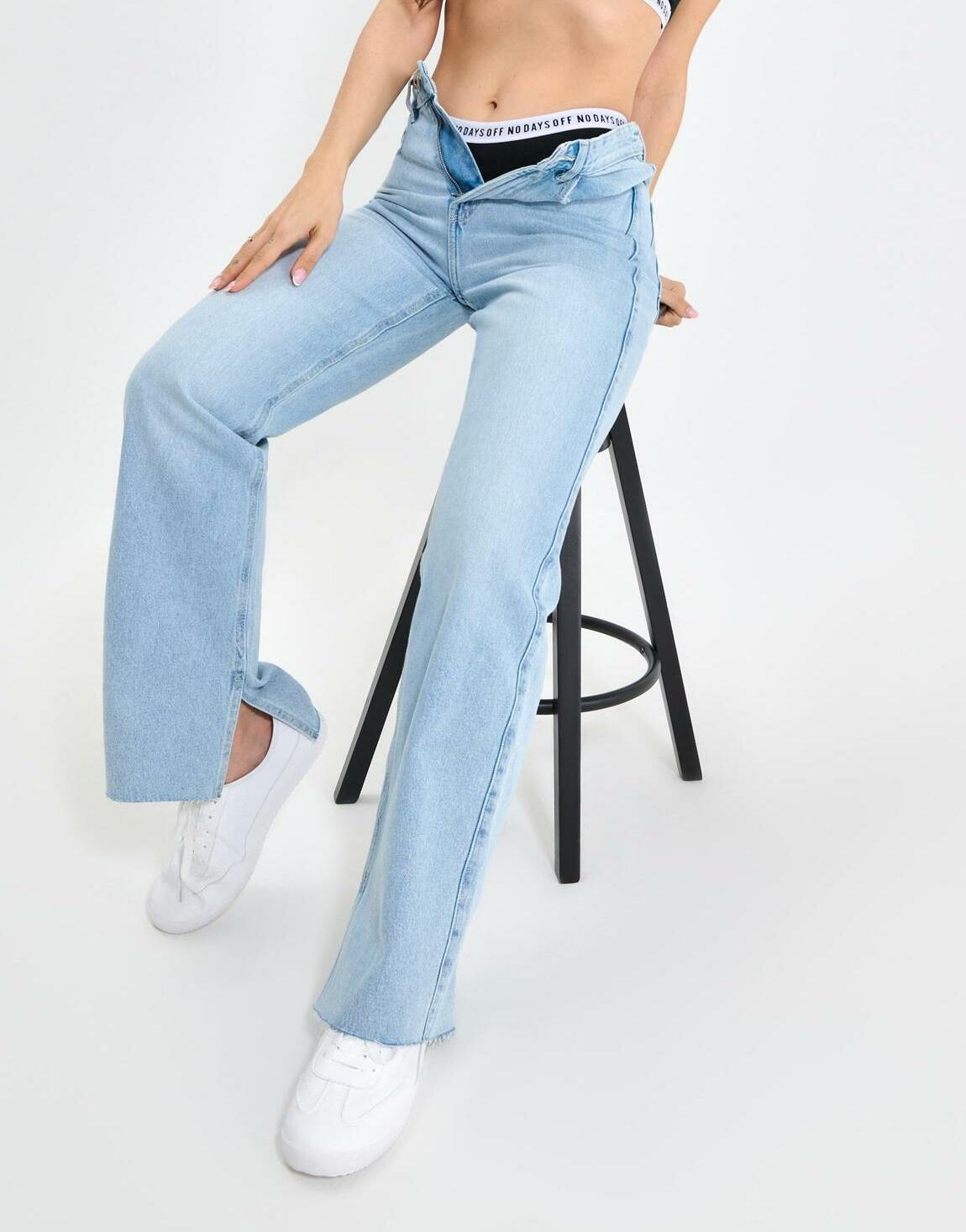 proste spodnie jeans