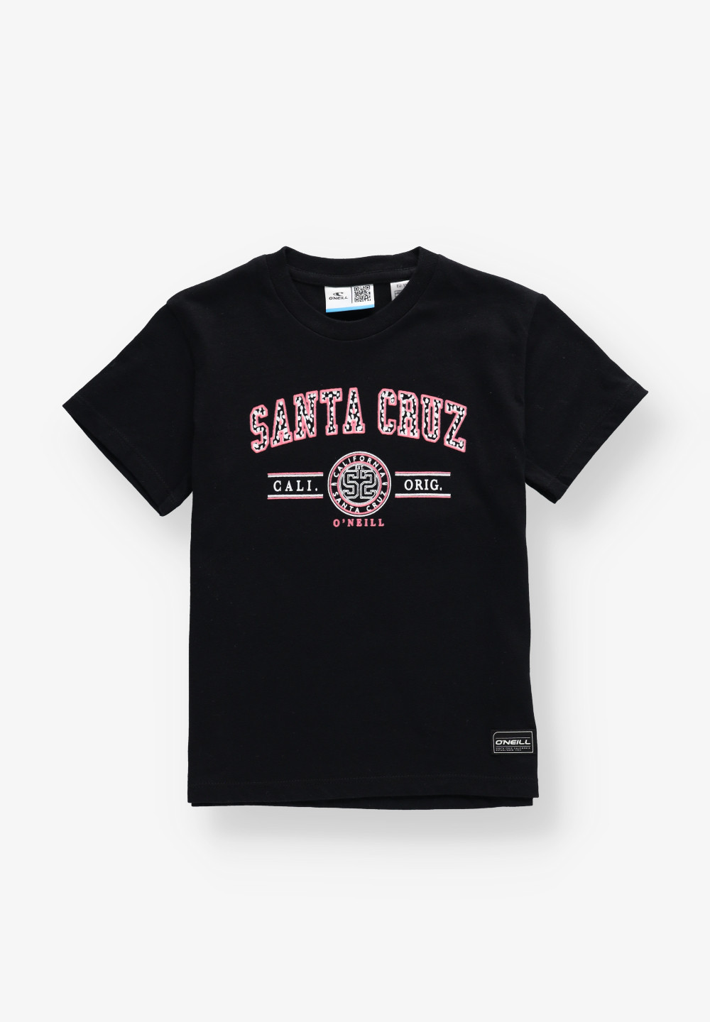 CZARNY T-SHIRT LOGO 3850016-19010