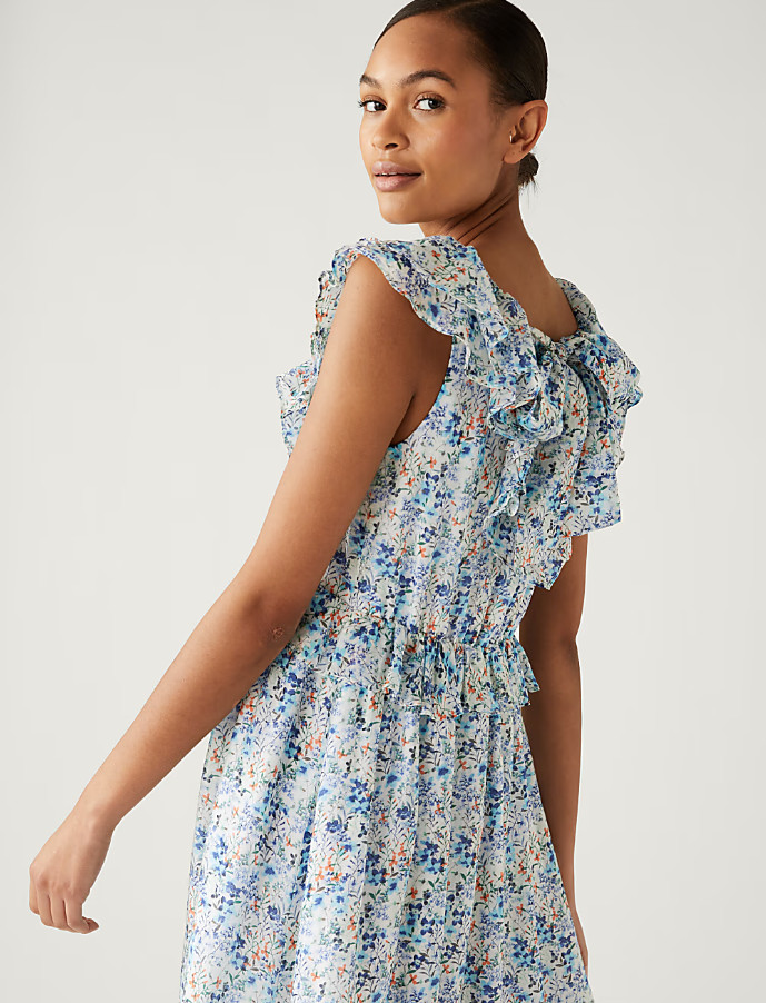 MIDI SUKIENKA FALBANA PRINT T69-1700-E4