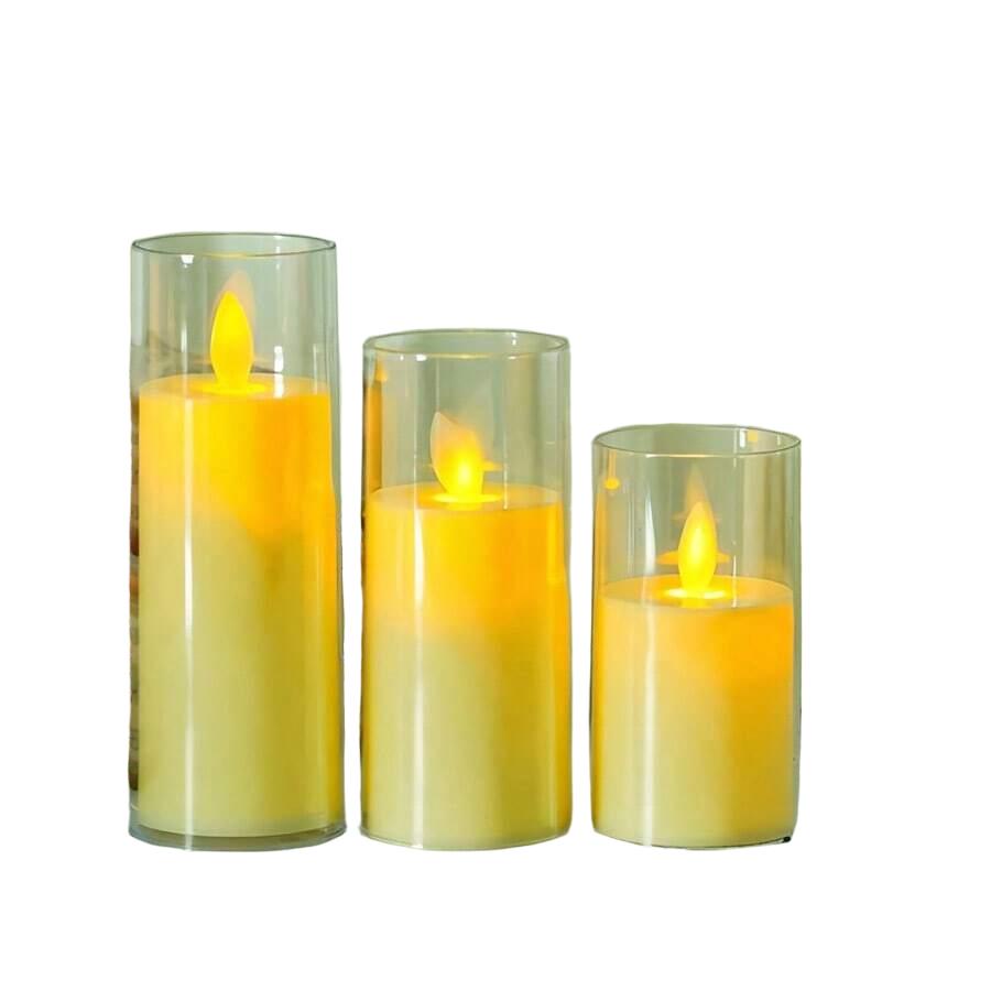 świeca led 3-pack