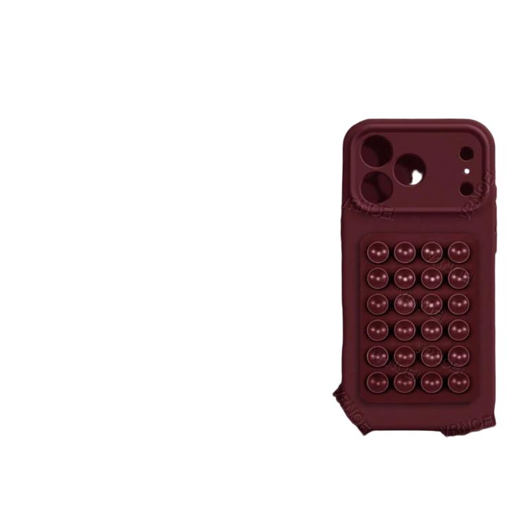 bordowe etui iphone 17 pro 