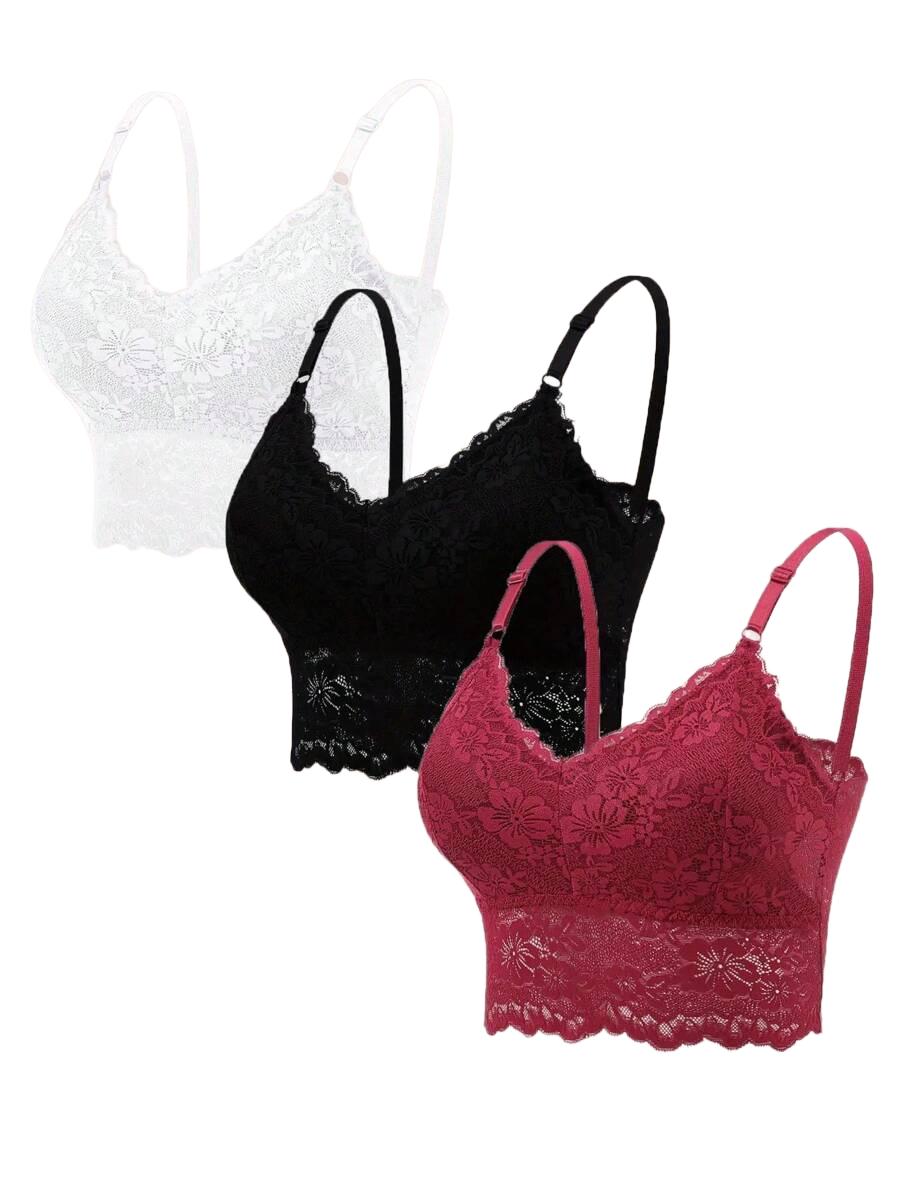 BIUSTONOSZ KORONKA 3-PACK