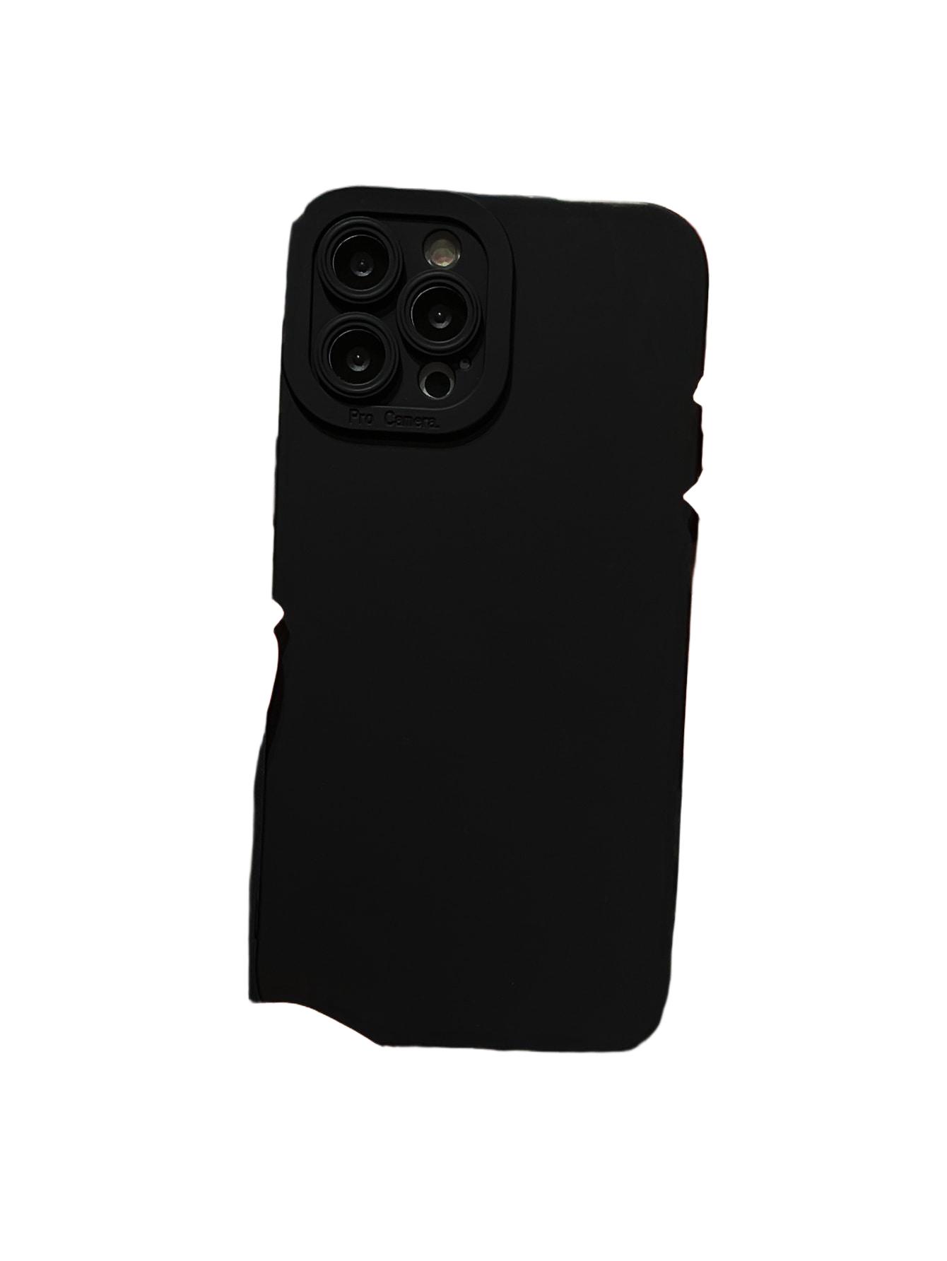 CZARNE ETUI NA TELEFON IPHONE