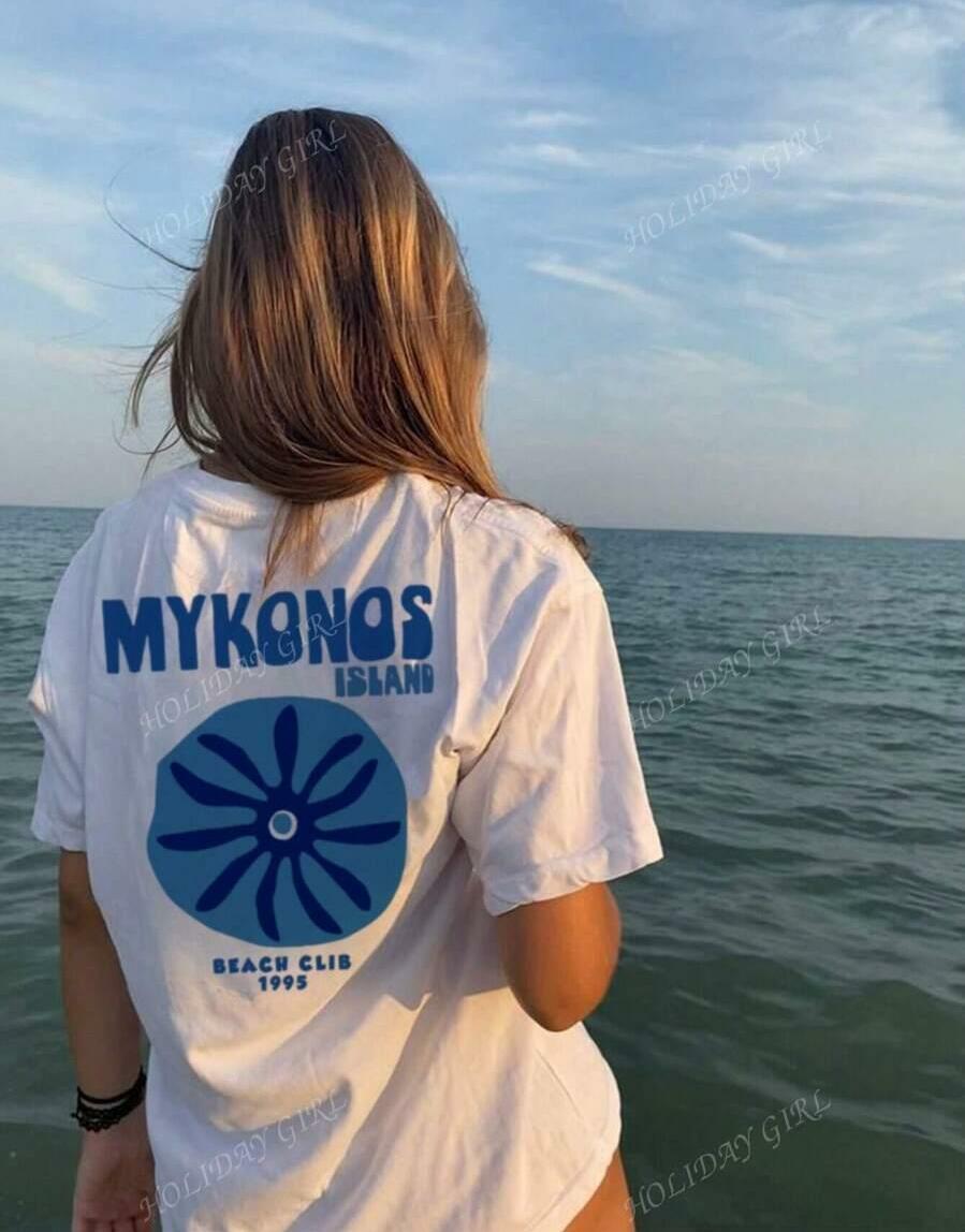 BIAŁY T-SHIRT PRINT 