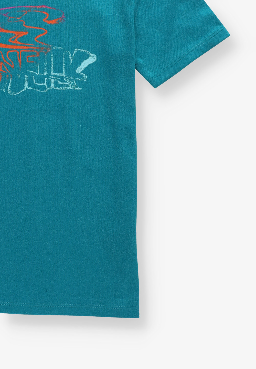 NIEBIESKI T-SHIRT print