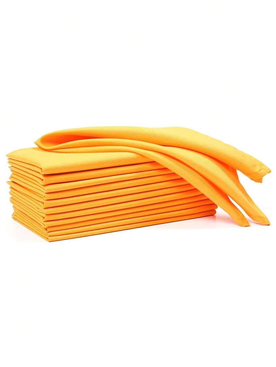 żółte serwetki materiałowe 6-pack
