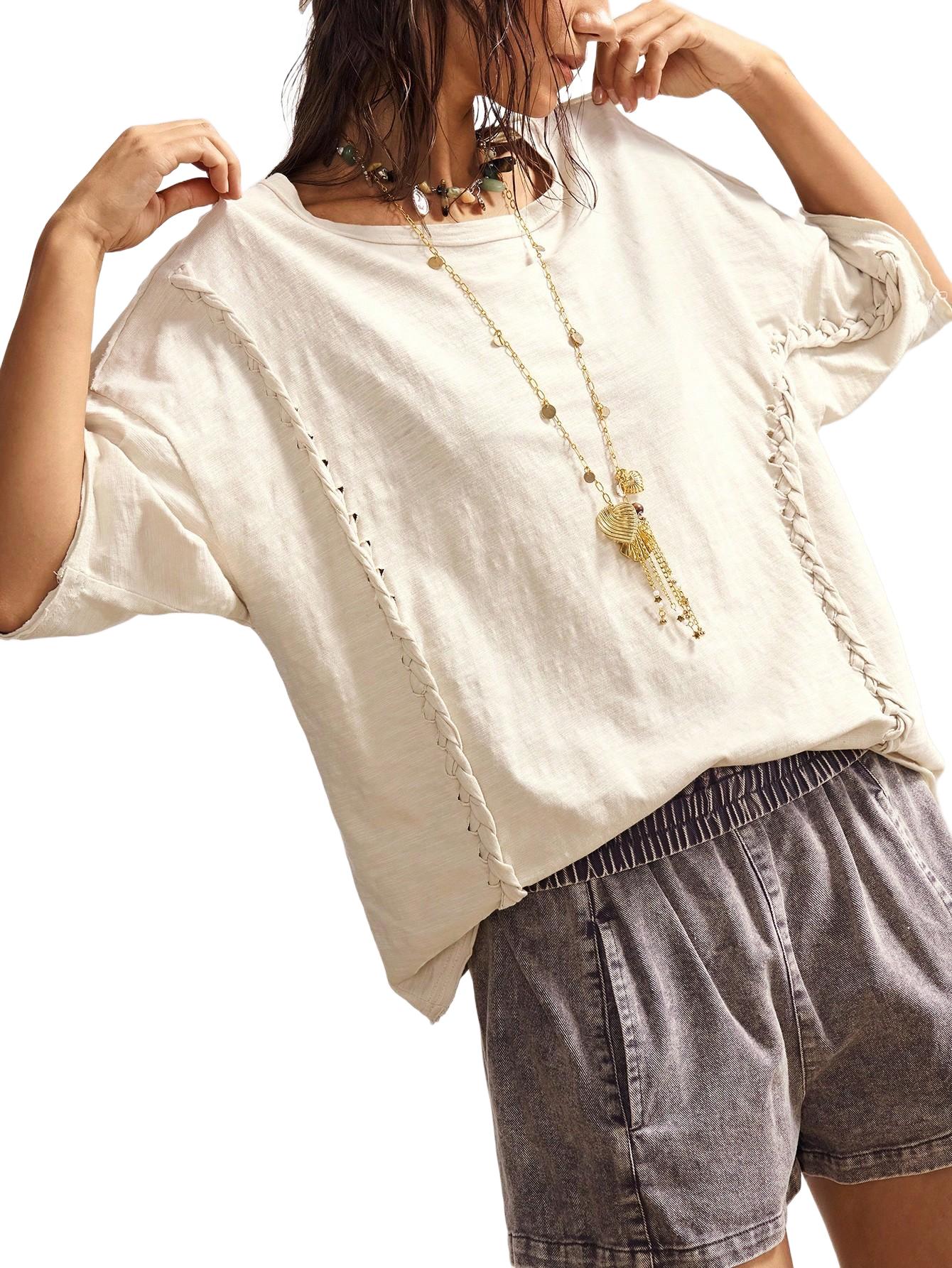 T-SHIRT DAMSKI OVERSIZE