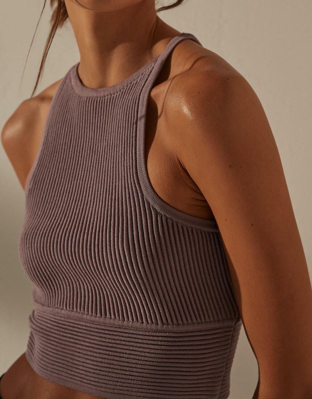 CROP TOP DZIANINA