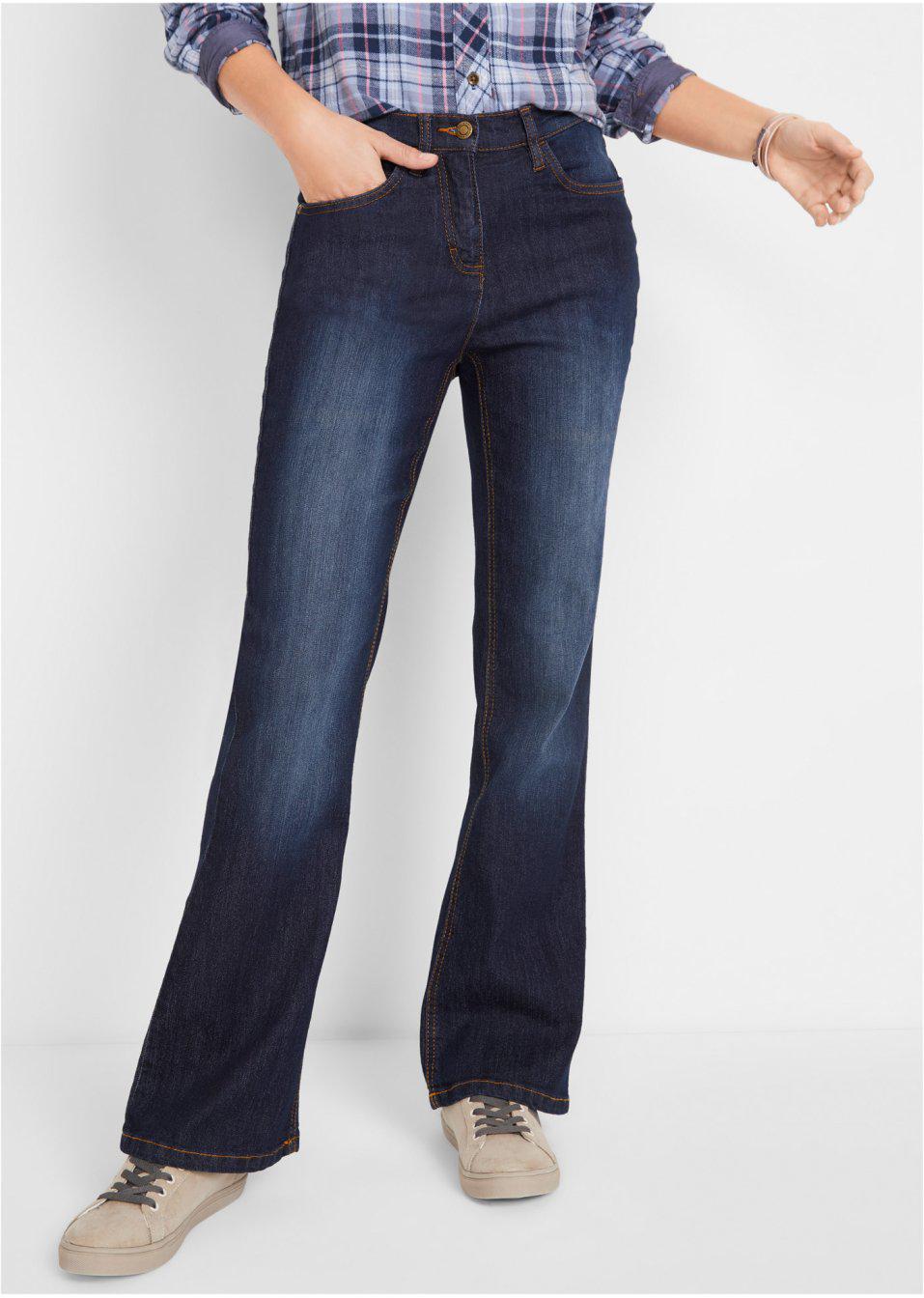 SPODNIE JEANS DZWONY