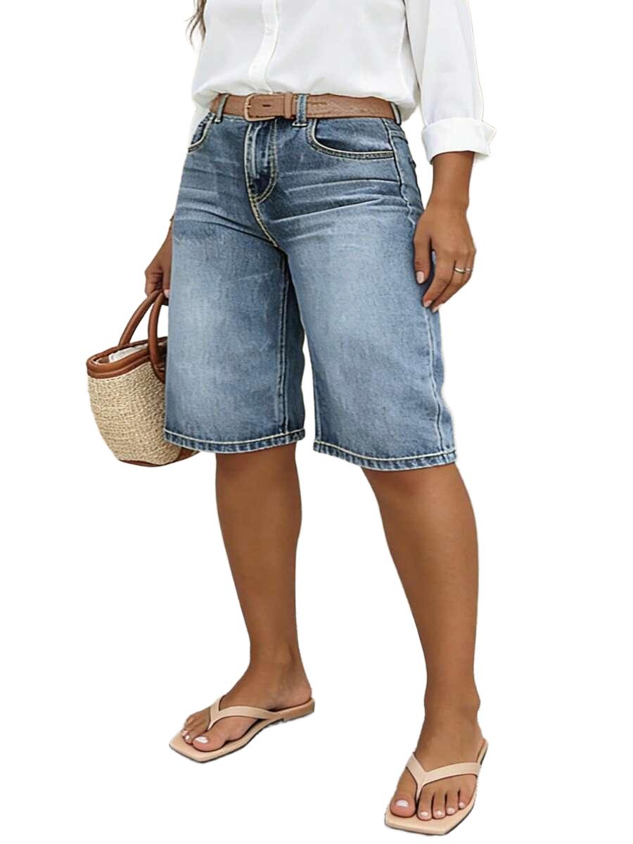 spodenki jeans kieszenie