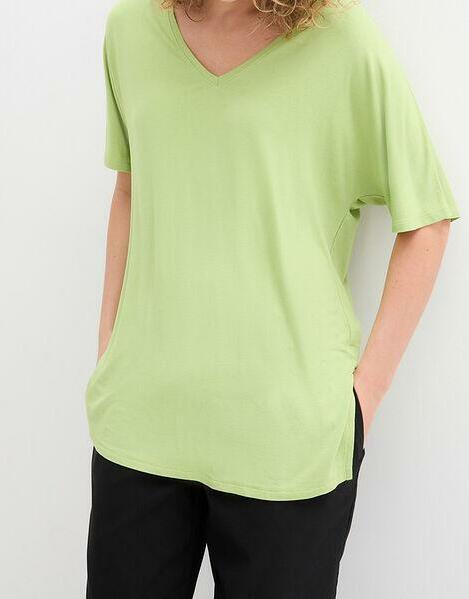 T-SHIRT DAMSKI Z WISKOZY