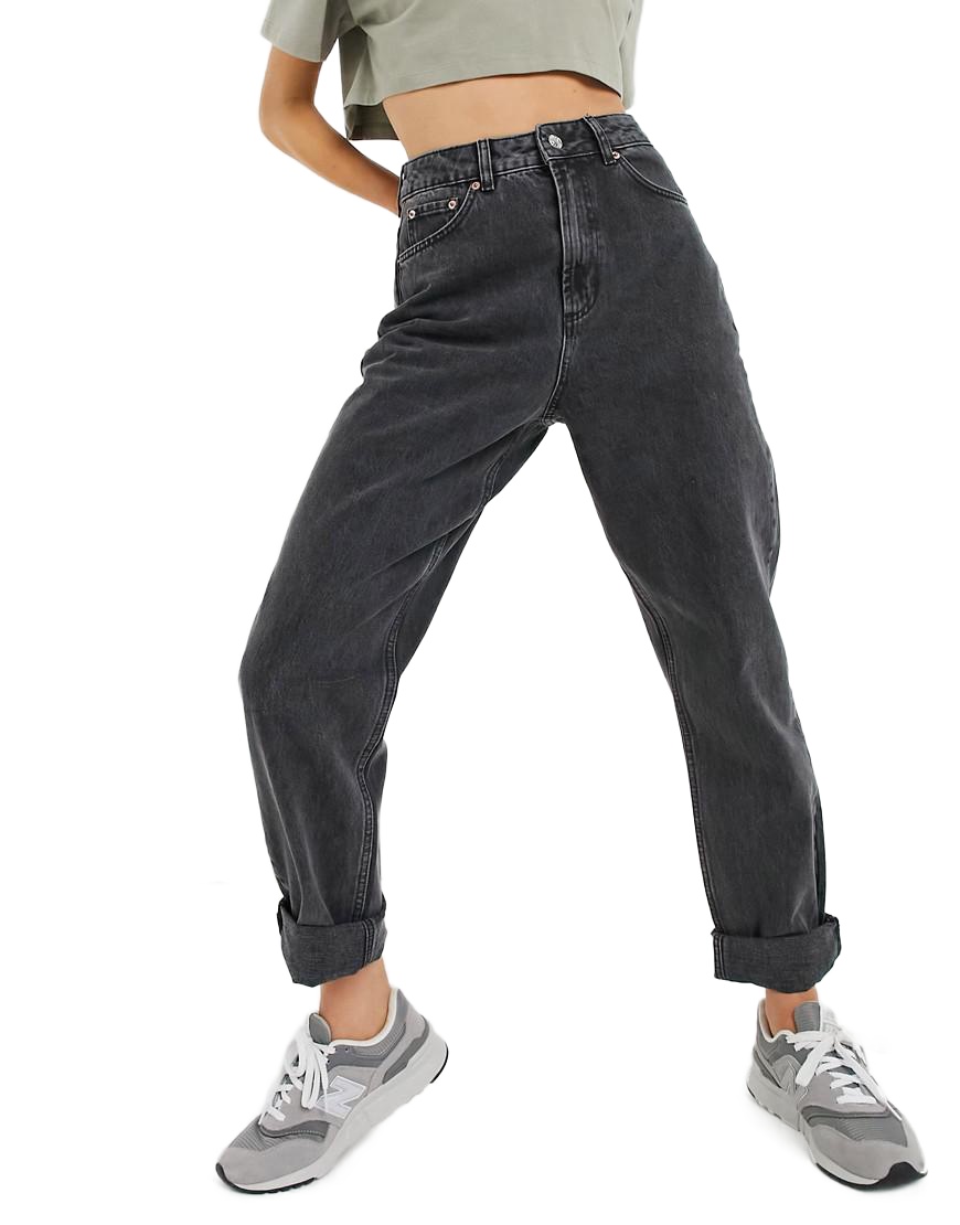 SPODNIE MOM JEANS 