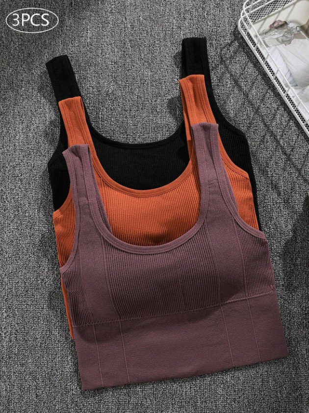 biustonosz sportowy 3-pack