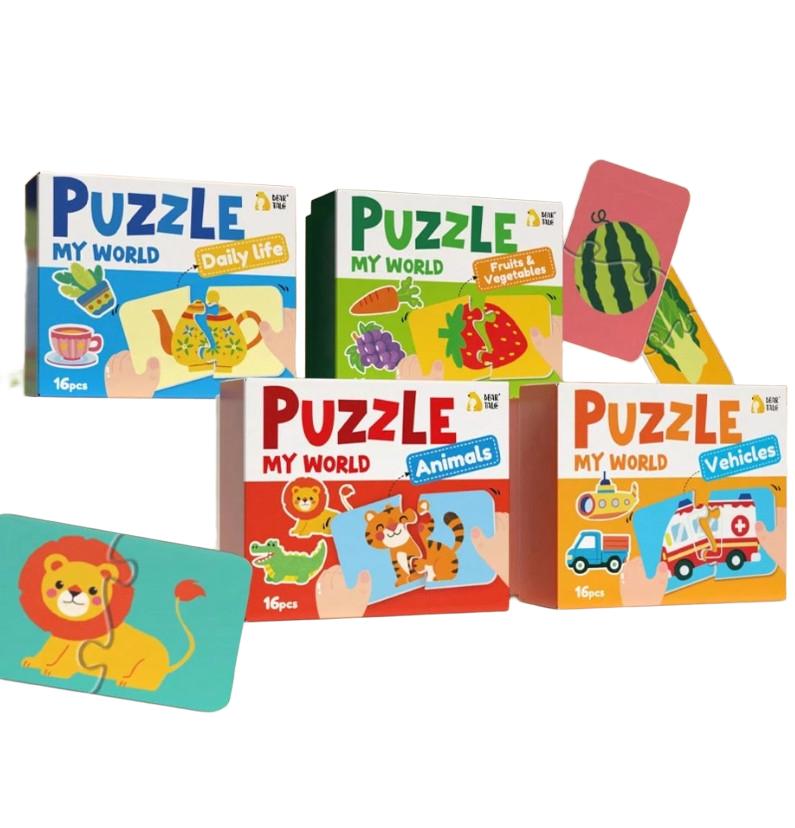puzzle edukacyjne 4-pack