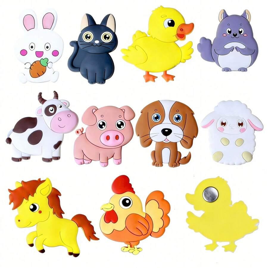 MAGNESY NA LODÓWKĘ 10-PACK